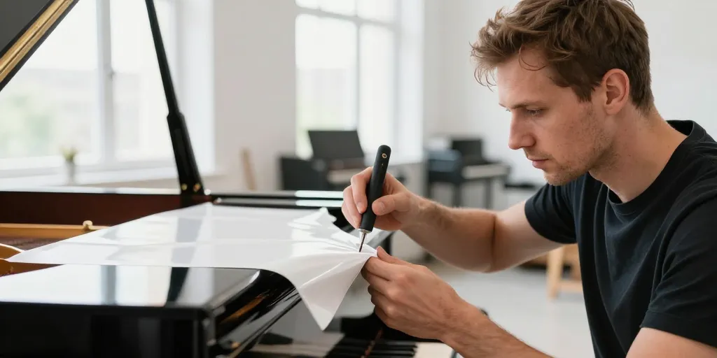 piano covering