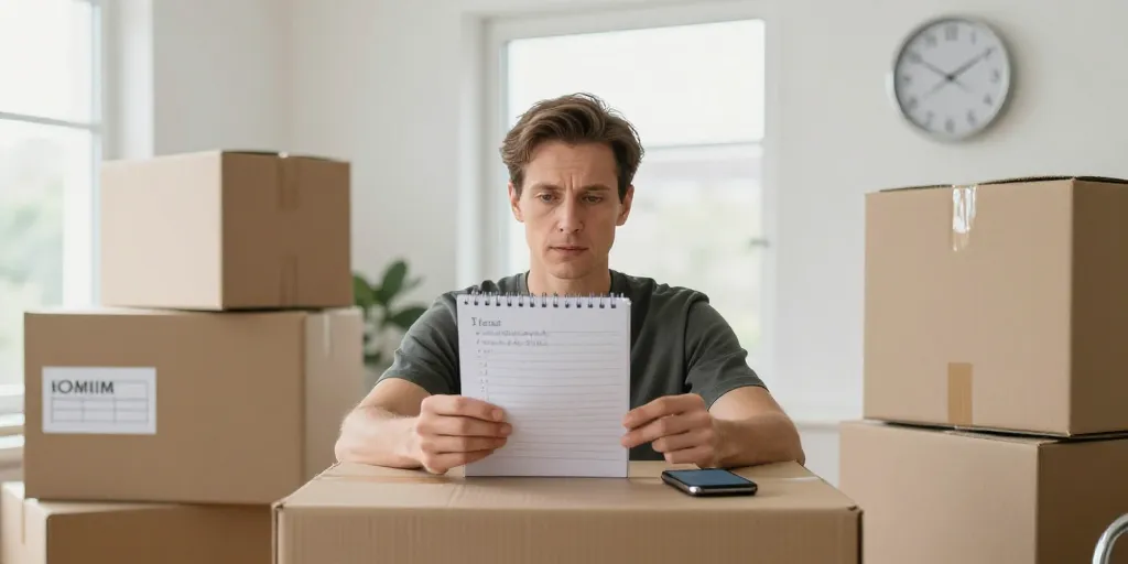 combien de temps prévoir pour un déménagement