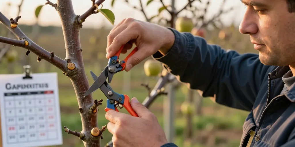 elaguer un arbre fruitier