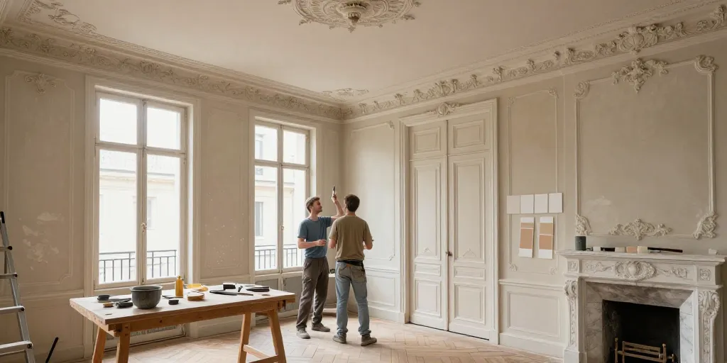 renover un appartement haussmannien