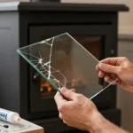Vitre de poêle cassée ou fissurée : pourquoi et comment la remplacer soi-même ?