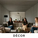 Papier peint pour salon moderne : l’effet de profondeur que personne n’ose explorer pour transformer un petit espace
