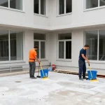 Qui s’occupe du nettoyage des fins de chantier ?