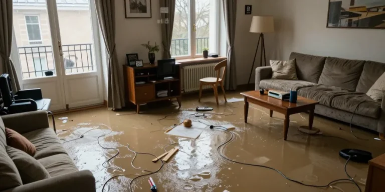 que faire en cas d'inondation dans un appartement
