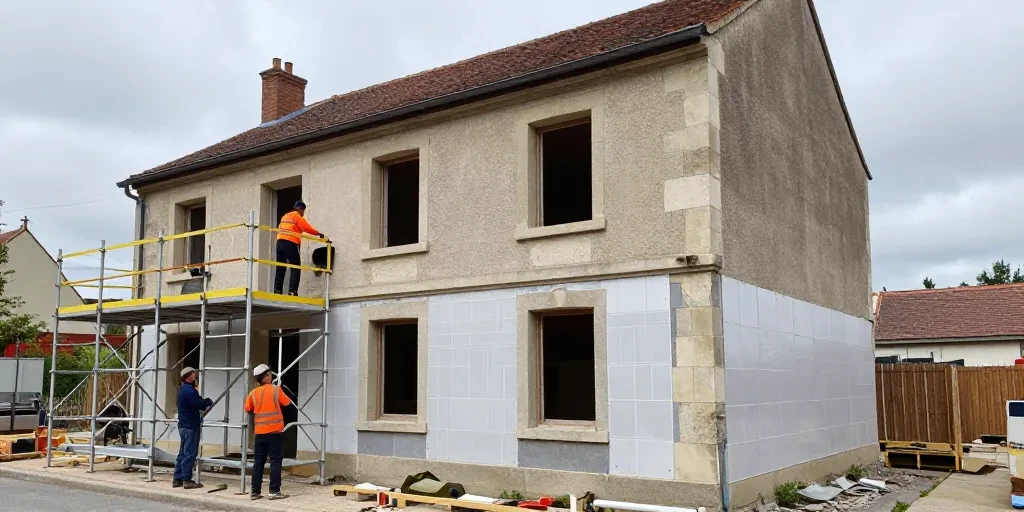 isolation thermique par l'extérieur