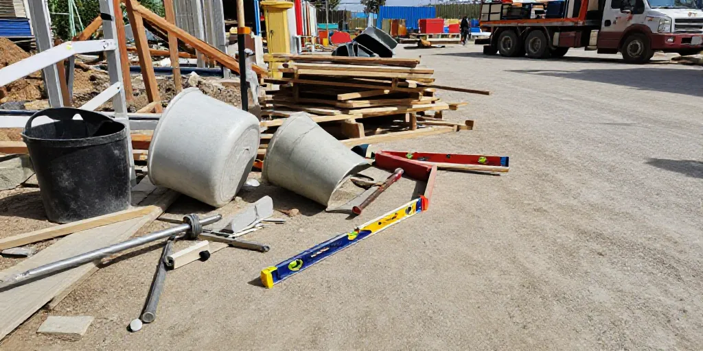 outils du maçon façadier