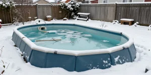 piscine tubulaire hiver