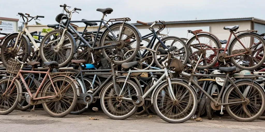 recyclage velo